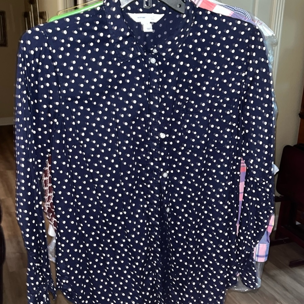 Old Navy Blue Long sleeve shirt